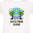 thumbnail image 4 of Inktastic Summer Vacation in South Padre Island Boys or Girls Long Sleeve Baby Bodysuit, 4 of 5