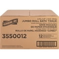 thumbnail image 5 of Genuine Joe Jumbo Roll Dispenser Bath Tissue, 2 Ply, 8.88" Roll Diameter, White - 12 Roll Carton, 5 of 5