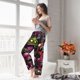 thumbnail image 5 of Fotbe Monstrous Cartoon Characters Pantalones de Pijama para Mujer, Pantalones de Dormir, Pantalones Pj con Cordón y Bolsillos-Small, 5 of 6