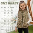 thumbnail image 7 of Pzuqiu Camo Hunting Tree Kids Zip Up Vest Size 11-12 Stretchy Stand Collar Winter Sleeveless Jacket with Pockets Warm Full Zip Toddler Boy Clothes Versatile Fashion for Boys, 7 of 7