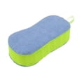 thumbnail image 1 of Esponja para lavado de autos EZLIFE tamaño extra grande verde fluorescente azul claro, 1 of 7