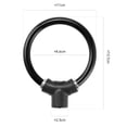 thumbnail image 4 of Lightweight Bike Lock: 11mm Steel Cable, Keyless Design & Weatherproof!, 4 of 10