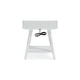 thumbnail image 3 of Benjara BM327779 Arid Accent Table - Gallery Rail Tray Top - White Wood - 22 in., 3 of 5