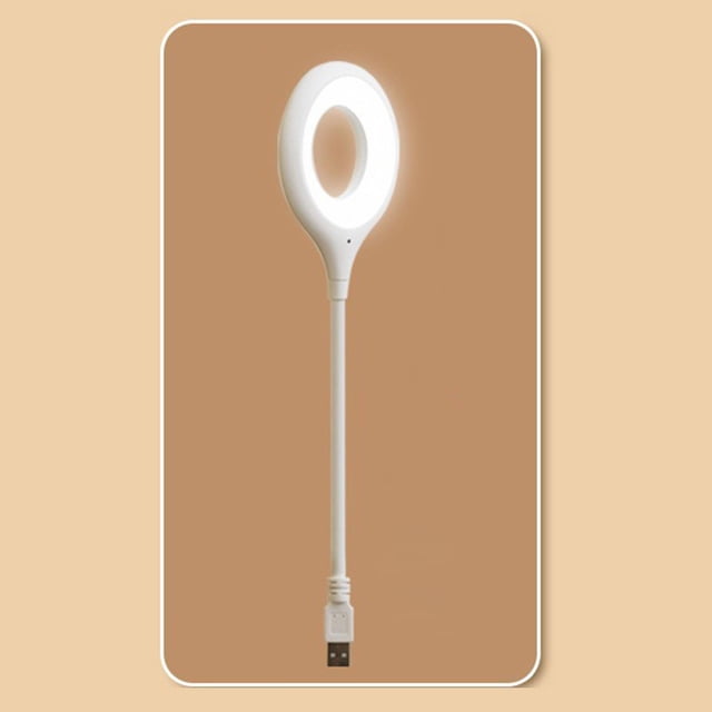 Lámpara de mesa controlada por voz, lámpara de escritorio, lámpara de lectura USB, mini lámpara portátil para teclado de computadora, habitación de ni
