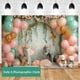 thumbnail image 5 of 210X150cm Children's Forest Animal Birthday Background Cloth Party Balloon Photography Background Cloth Party Decor, D, 5 of 5