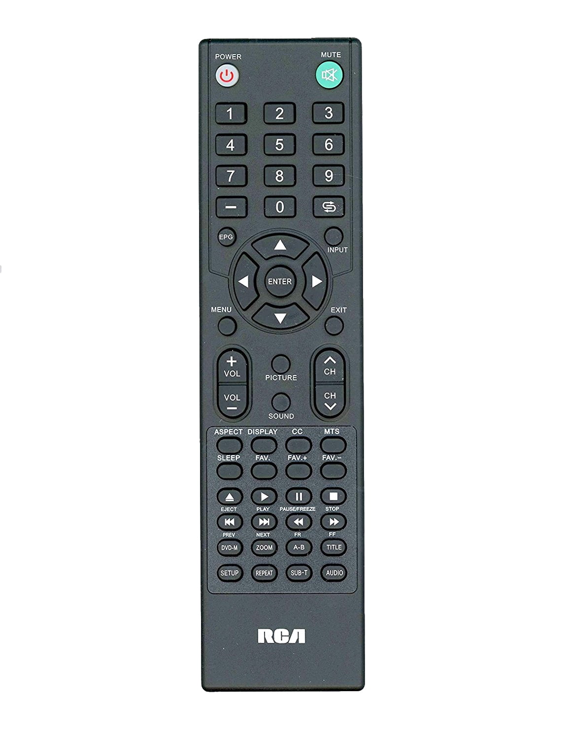 Original Rca Reqp29 Reqp Tv Dvd Combo Remote Control New Walmart Com Walmart Com