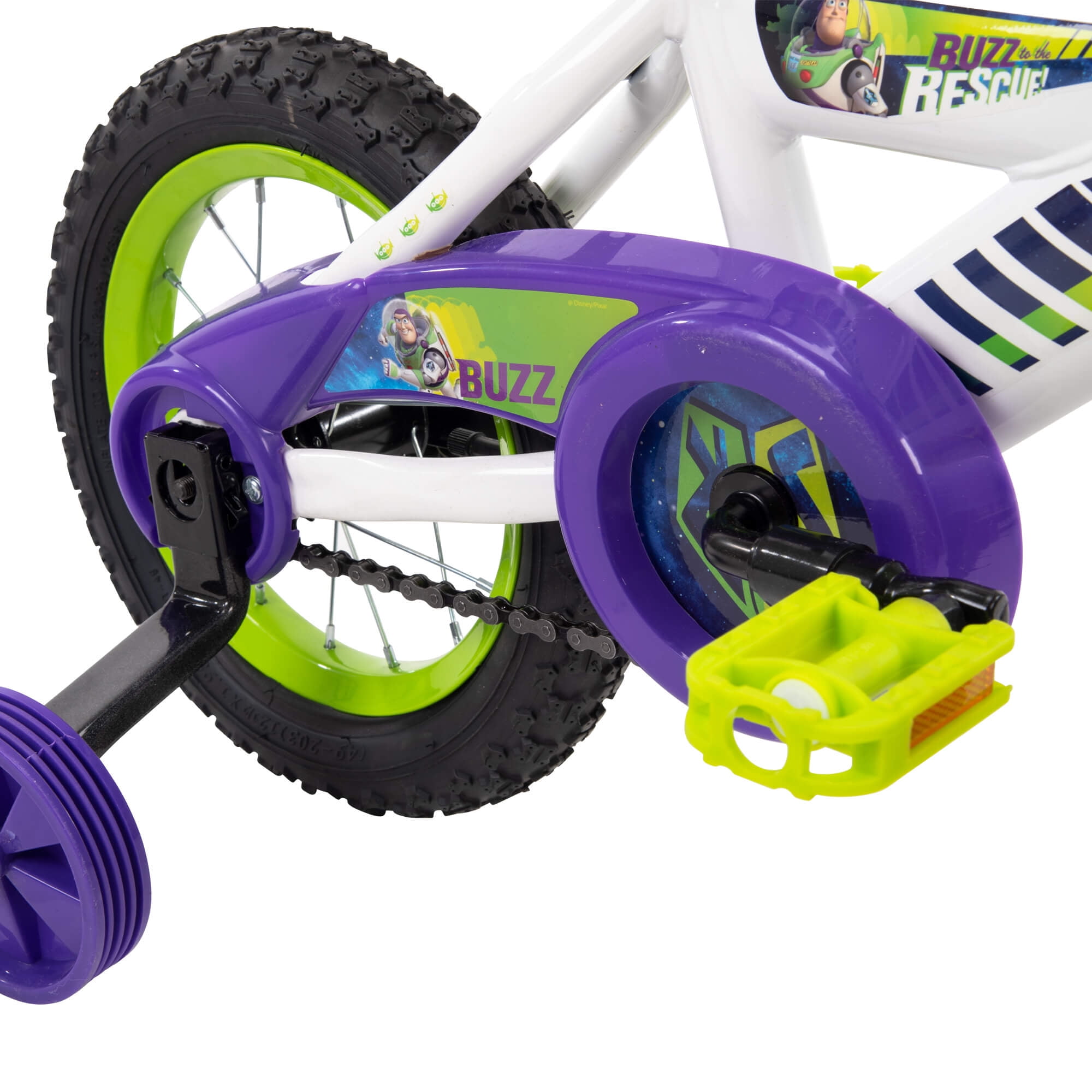 Renewed Huffy Disney Pixar Kid Bike Toy Story & Cars w/ 12-16 in Sizes Training Wheels 