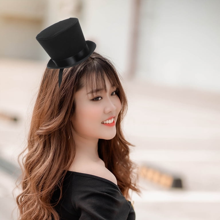 MIPCASE Elegant Black Fascinator Headband Hair Accessory for  display picture 2