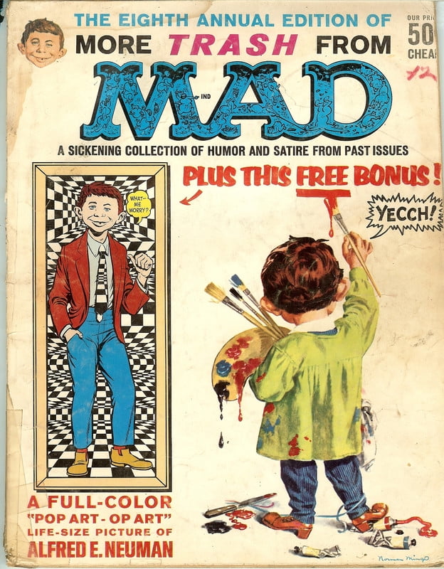 More Trash from MAD Magazine #8 (POOR Condition)
