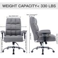 Ergonomic Big and Tall Executive Office Chair 90135° Rocking High Back