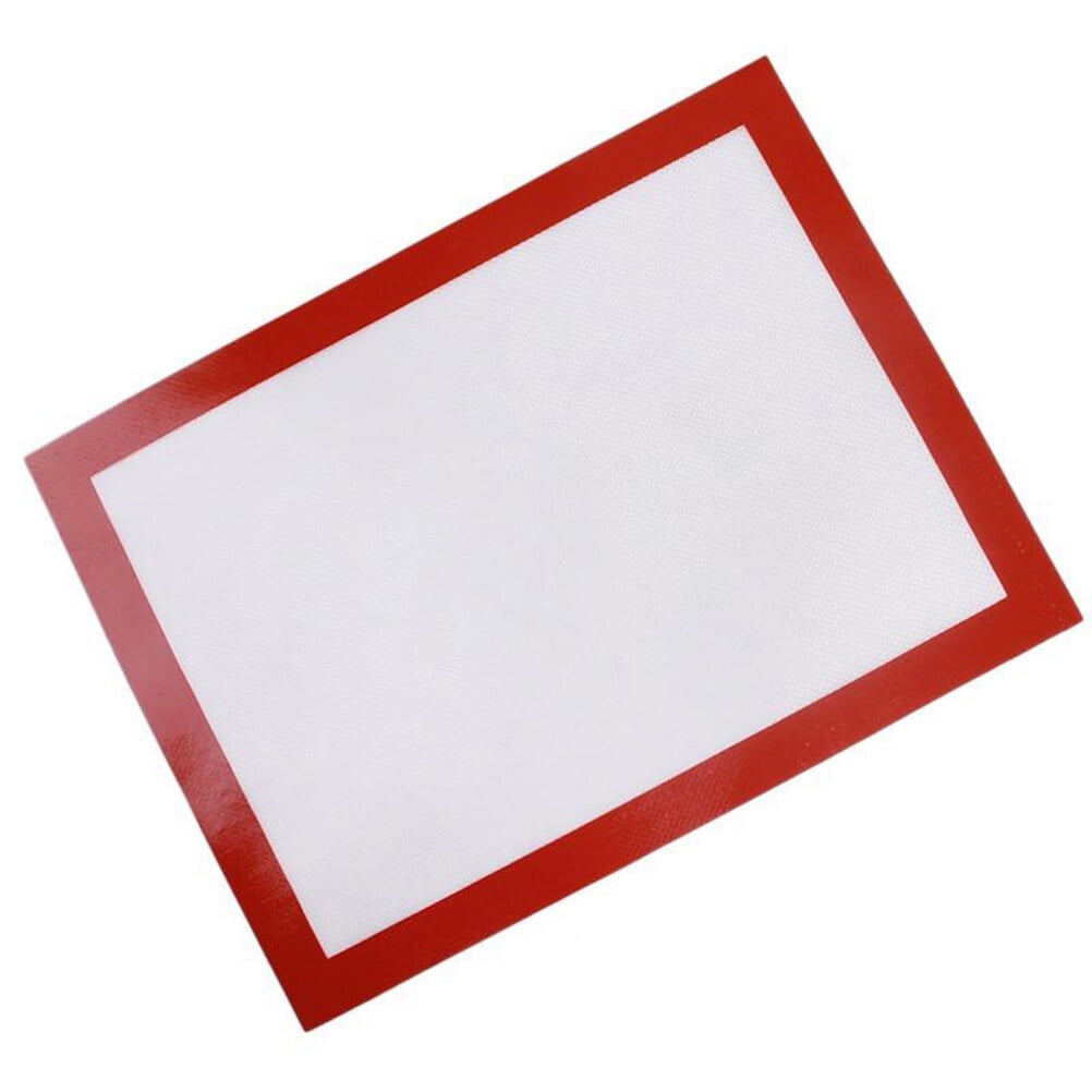 LOLIPPYY Set of 3 Flexible White Silicone Baking Mats Non-Stick Oven Liners for Baking and Fridge Use