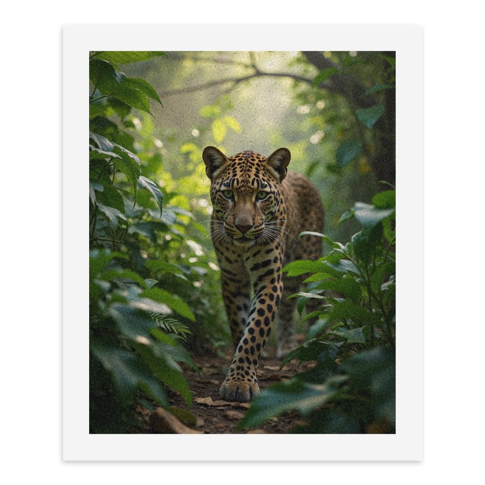 Paint by Numbers Kit for Adults, Jungle Stride Wild Cat Majesty Paint by Numbers, Easy Paint by Numbers Kit for Adults Beginner, DIY Adult Paint by Number Kits on Canvas, Home Decor
