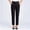 a_Black, variant on LVHAOGJOB Womens Length Pants Plus Size Elastic Waist Straight Leg with Pockets Breathable Solid for Women Loose Fit