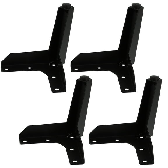 TAILTOSS 4 Pcs Sturdy Iron Sofa Feet Y Shaped Metal Furniture Legs for Home Office and Living Room
