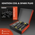 thumbnail image 2 of A-Premium Set of 4 Ignition Coil Pack and Iridium Spark Plugs Compatible with Fiat 124 Spider 2017 2018 2019 2020 1.4L Turbocharged, 2 of 9