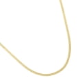 thumbnail image 2 of JewelStop 14k Yellow Gold Diamond Cut/textured Finish 3.3mm Fancy Ice Chain Necklace, Lobster Clasp - 18",20",24", 2 of 6