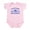 Petal Pink, variant on CafePress - Future Swimmer Infant Bodysuit - Baby Light Bodysuit, Size Newborn - 24 Months