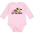 thumbnail image 3 of Inktastic Napping Dis Tew Much Longhair Calico Cat Boys or Girls Long Sleeve Baby Bodysuit, 3 of 5
