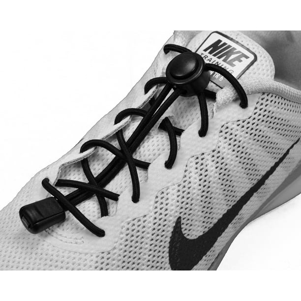 SHOCK SHOE LACES Never Tie Elastic Shoe Laces Kit With Lacing Needle