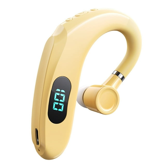 Bluetooth Earpiece For Cell Phones Wireless Headset With Charging Case And LED Intelligence Display,10h Talking Handsfree Earphones With mic Noise Can
