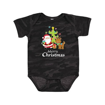 

Inktastic Merry Christmas Gift Baby Boy or Baby Girl Bodysuit