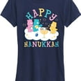 thumbnail image 3 of Care Bears - Happy Hanukkah - Women's Short Sleeve Graphic T-Shirt, 3 of 5