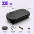 thumbnail image 5 of RELIFE SPORTS Fitness Vibration Plate Machine with Resistance Bands for Home Gym, Boosts Metabolism and Aids in Weight Loss, 5 of 11