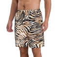thumbnail image 2 of Fotbe Watercolor Zebra Trajes de Baño Estampados para Hombre, Shorts de Verano de Secado Rápido, Ropa de Playa, Bañadores-XX-Large, 2 of 6