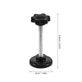 thumbnail image 2 of BESTYASH 2Pcs Walker Bolts Black Plastic And Galvanized Steel For Mobility Aid Parts Durable And Ergonomic Design, 2 of 8