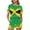 Jamaica Flag, variant on Yuyamidu Pink Flowers Women's Short Sleeve Pajama Set Soft 2-Piece Sleepwear with Round Neck Top & Lounge Shorts Sleep Set