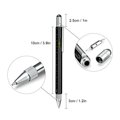 Ideas of Dad Gifts 7 in 1 Multi Tool Pen Gadgets for Men Grandad gifts Secret Santa Gifts for Him BIIB Gifts for Men Fathers Day Gifts for Him Men and Women Gifts Ideas Gifts for Dad