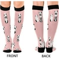 thumbnail image 2 of Coolnut 1 Pack Panda Bear Pattern Compression Socks for Women Men Knee High Stocking for Running,Athletic,Medical, 2 of 6