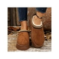 thumbnail image 5 of Women's Slippers - Warm & Non-Slip Winter Boots for Durable Outdoor Comfort with Thick Flat Soles and Platform Snow Boots, 5 of 9