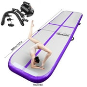 Fbsport Purple Air Track 5m/16ft Inflatable Air Track Tumbling Gymnastic Mat Floor Home Training W/ Pump