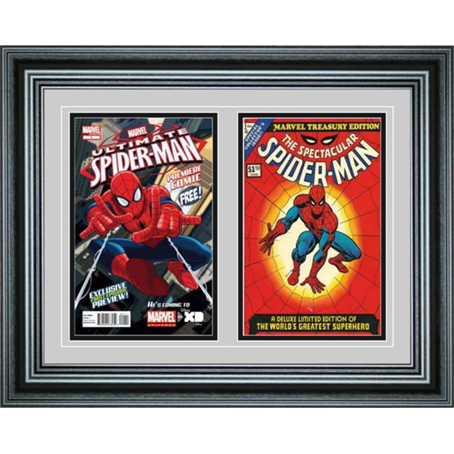 Perfect Cases DBCMC-PM Double Comic Book Frame with Premium Moulding