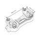 thumbnail image 1 of Motorcycle Handlebar Riser Clamp Adapter Fit for Benelli 502C/TRK502/502X/752S/Leoncino BJ500, 1 of 3