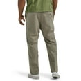 thumbnail image 3 of Men's Lee Performance Series Extreme Comfort Khaki Straight-Fit Flat-Front Pants Iron, 3 of 4