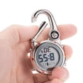 thumbnail image 2 of Reloj con hebilla para montañismo, luminoso, multifuncional, electrónico, para colgar, para trabajo, estudio, cronógrafo, despertador, brújula, reloj de cintura, reloj electrónico, 2 of 6
