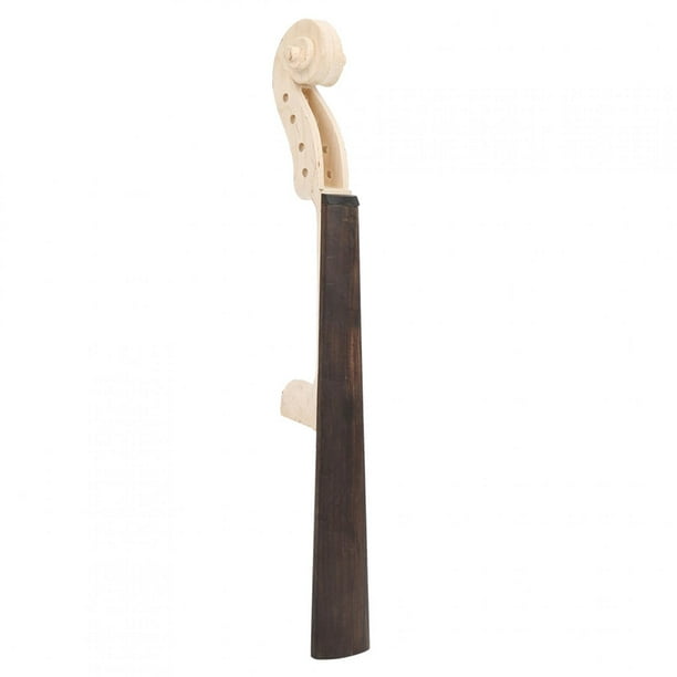 Violin Neck, Maple Violin Neck, Made Of Maple Wood And Ebony