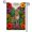 A, variant on XaaKee Yard Flags, Tropical Aloha Ocelot Pink Garden Flags, Double-sided High-Quality White Linen Garden Flag For Outside, Lawn Banner, 12x18Inch