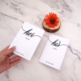 thumbnail image 2 of Libro de promesa de boda romántico personalizado, nombres personalizados, regalos de boda para novia y novio, declaración de amor, Juego de 2 libros, 2 of 4