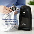 Oster Electric Can Opener with Power Pierce Cutting Blade for Precise