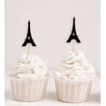 thumbnail image 6 of Darling Souvenir, Eiffel Tower Cupcake Toppers, Wedding Party Dessert Decorations - Pack Of 20, 6 of 6