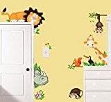 wild animal nursery decor