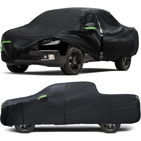WANBIN 6-Layer All Weather Waterproof Truck Cover for Honda Ridgeline 2006-2024, Black