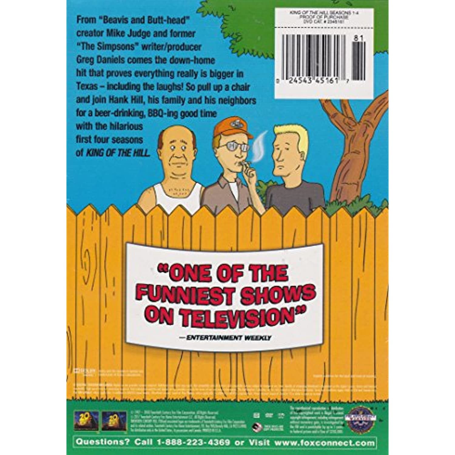 King of the Hill - Season 1 (DVD, 2009, 3-Disc Set) TV Series