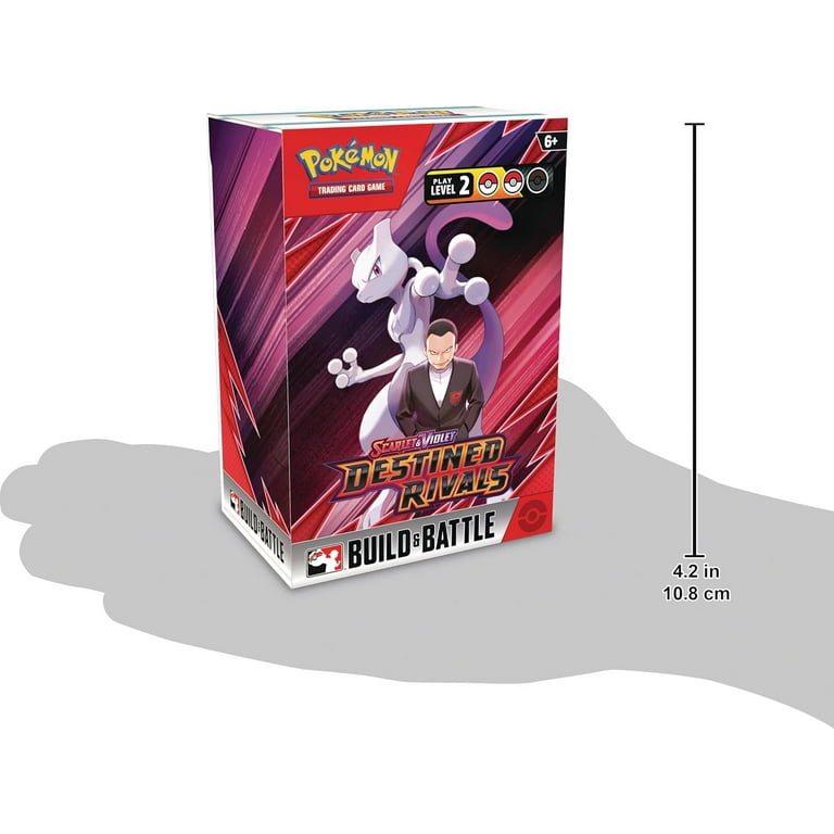 Pokemon TCG: Scarlet & Violet - Destined Rivals - Build & Battle Box - 4  Packs