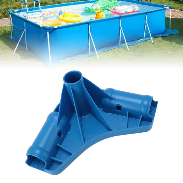 Conector De Esquina Del Marco De La Piscina, Junta De Esquina Del Marco De La Piscina Fácil Instalación Estructura Estable Compacta Bien Soportada PP De Larga Duración Para