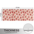 thumbnail image 5 of Kitchen Rugs Sets Of 2,Red Christmas Tree Pattern Anti Fatigue Kitchen Mat Rugs Non Slip Washable,Decorative Kitchen Floor Mats for Kitchen,Sink,Laundry,17"X47", 5 of 5