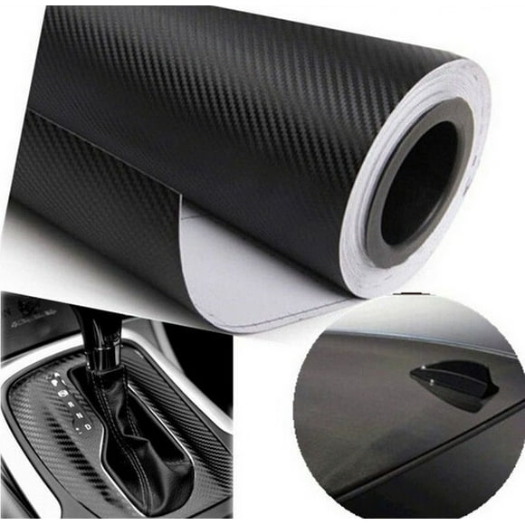 New 1.27Mx30cm DIY Carbon Fiber Wrap Roll Sticker for Car Auto Vehic